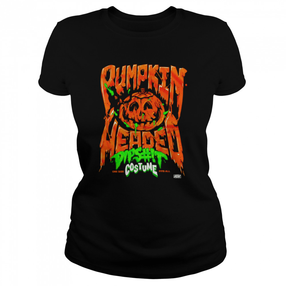 Chris jericho pumpkin headed dipshit shirt Classic Women's T-shirt
