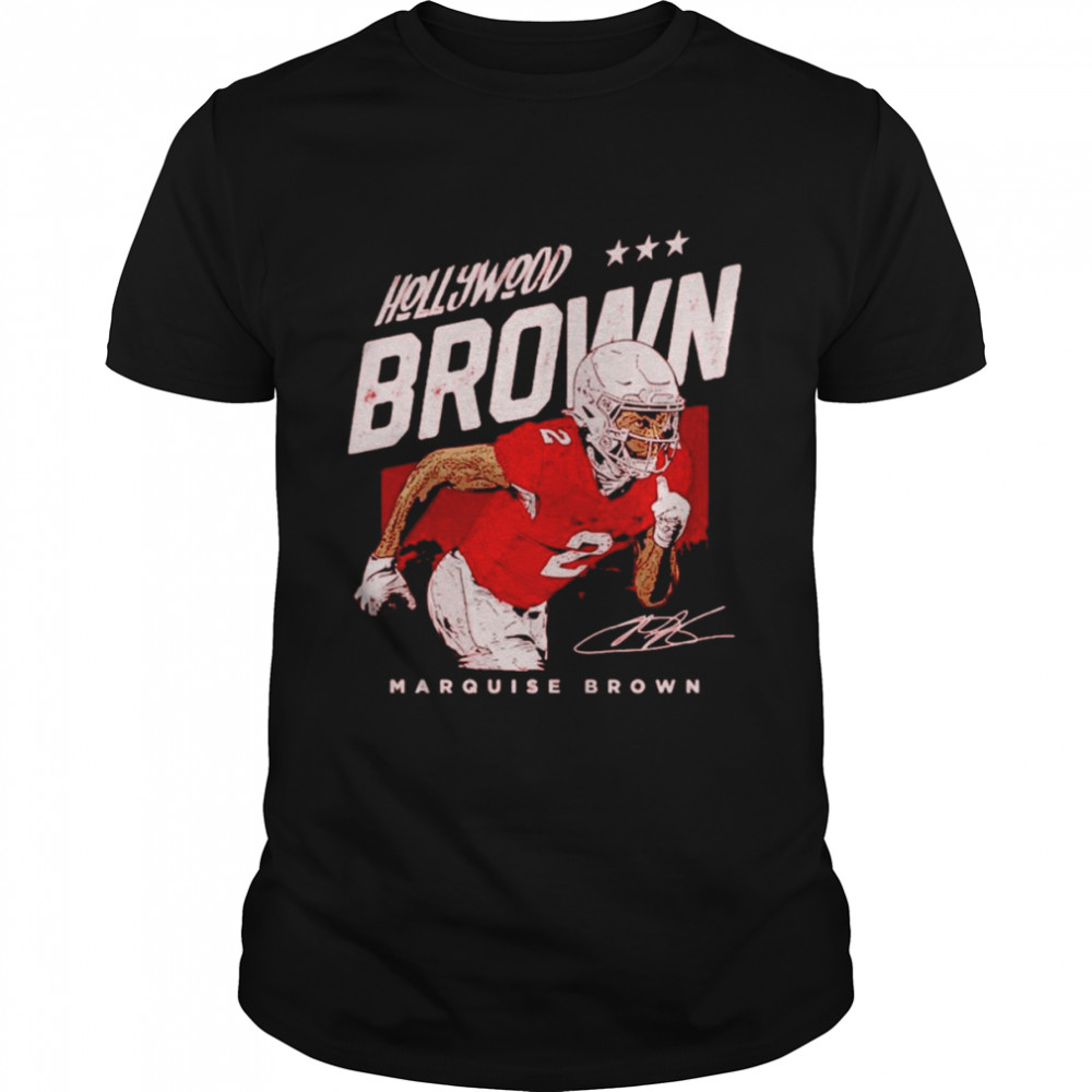 Marquise Brown Arizona Hollywood signature shirt