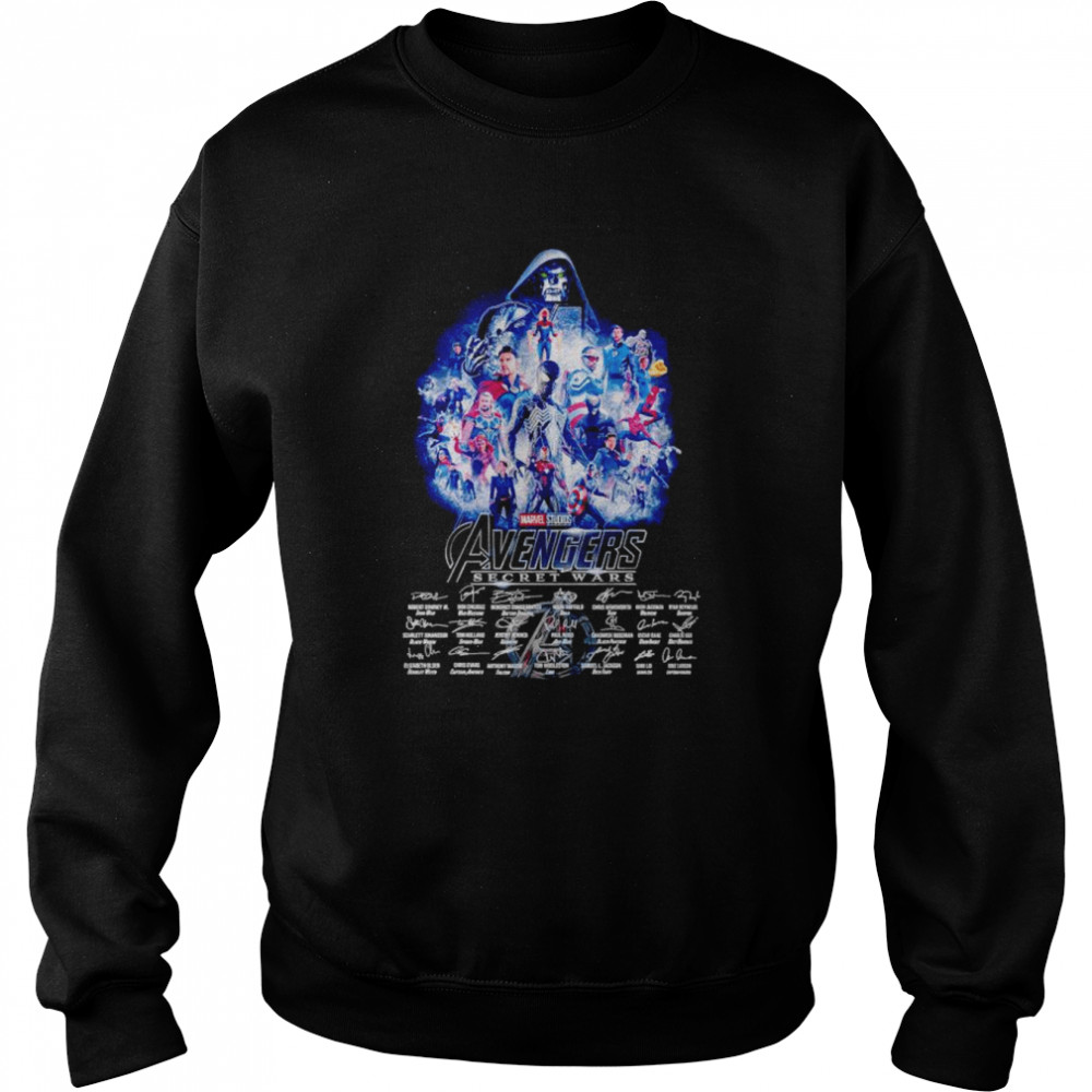 Marvel Studios Avengers Secret Wars signatures shirt Unisex Sweatshirt