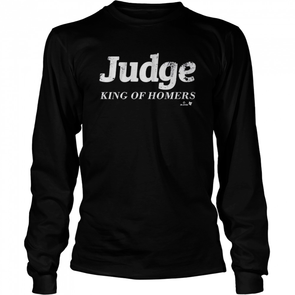 New York Yankees Aaron Judge King of Homers Long Sleeved T-shirt