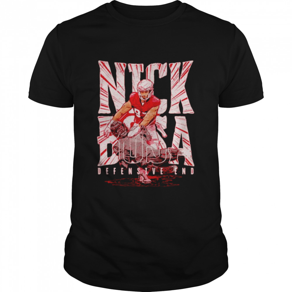 Nick Bosa San Francisco Burst shirt
