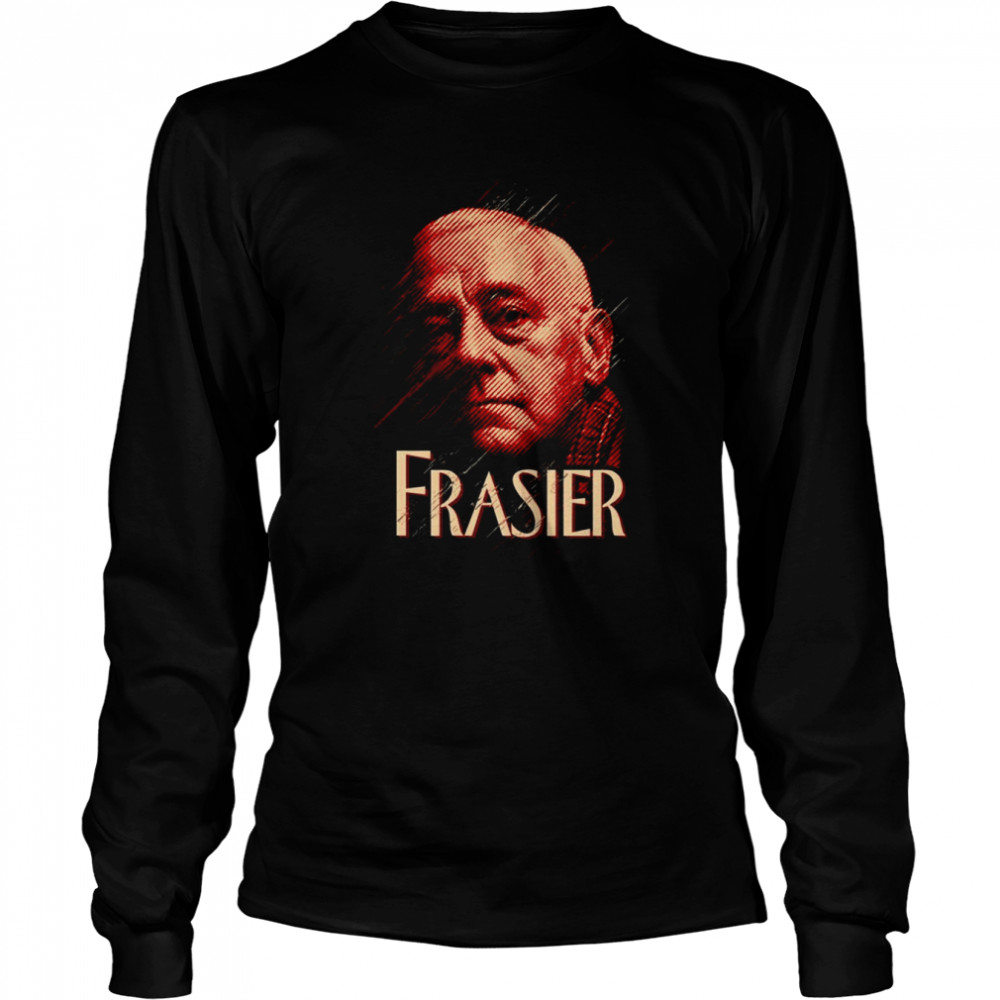 Nostalgia Aesthetic Portrait Tv Show Frasier shirt Long Sleeved T-shirt