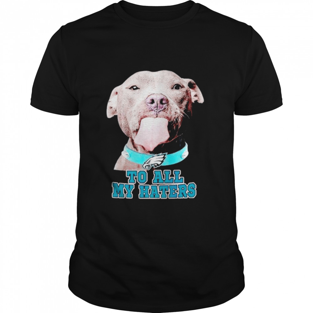 Pitbull to all my hate Philadelphia Eagles shirt