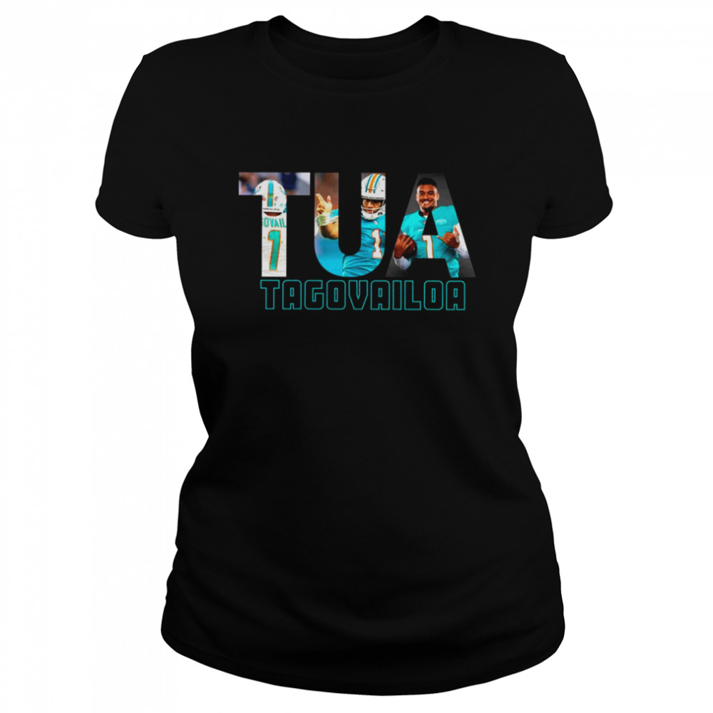 Tua Aesthetic Art Tua Tagovailoa Miami Dolphins Great Player shirt Classic Women's T-shirt