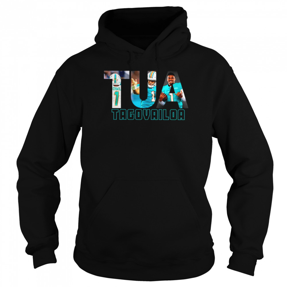 Tua Aesthetic Art Tua Tagovailoa Miami Dolphins Great Player shirt Unisex Hoodie