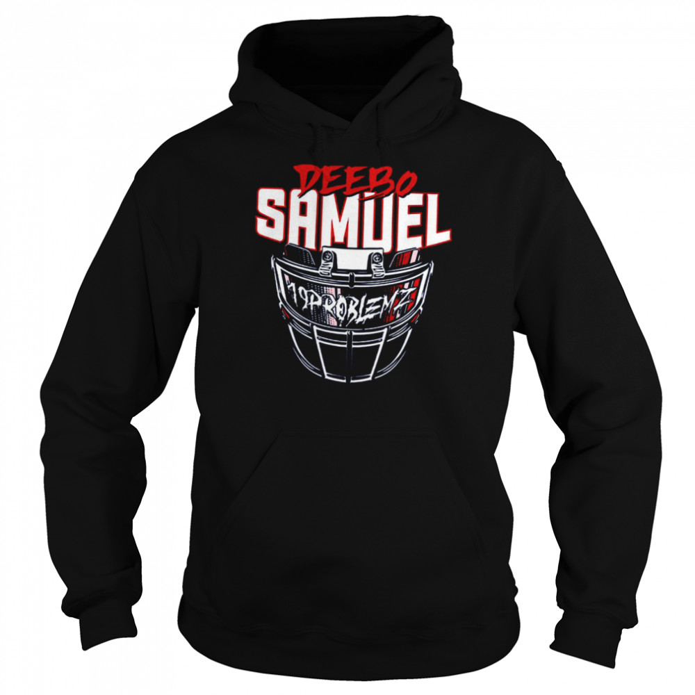 Animated Helmet Design Football Deebo Samuel shirt Unisex Hoodie