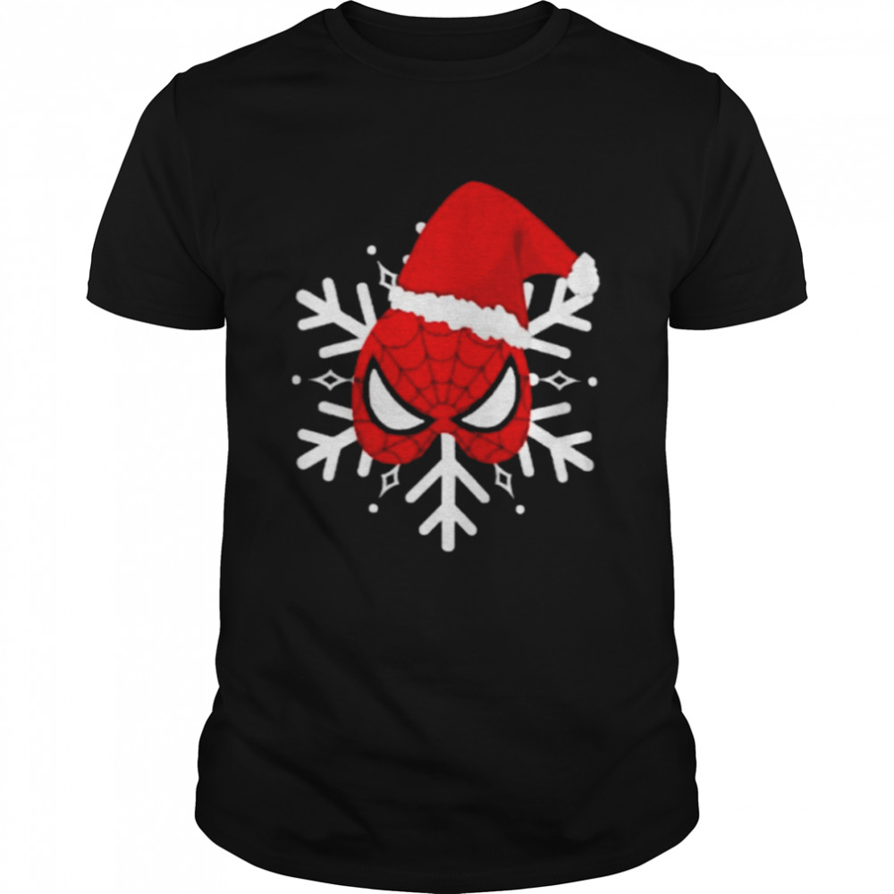 Essential Christmas Spider Santa Hat Spiderman Christmas T-Shirt