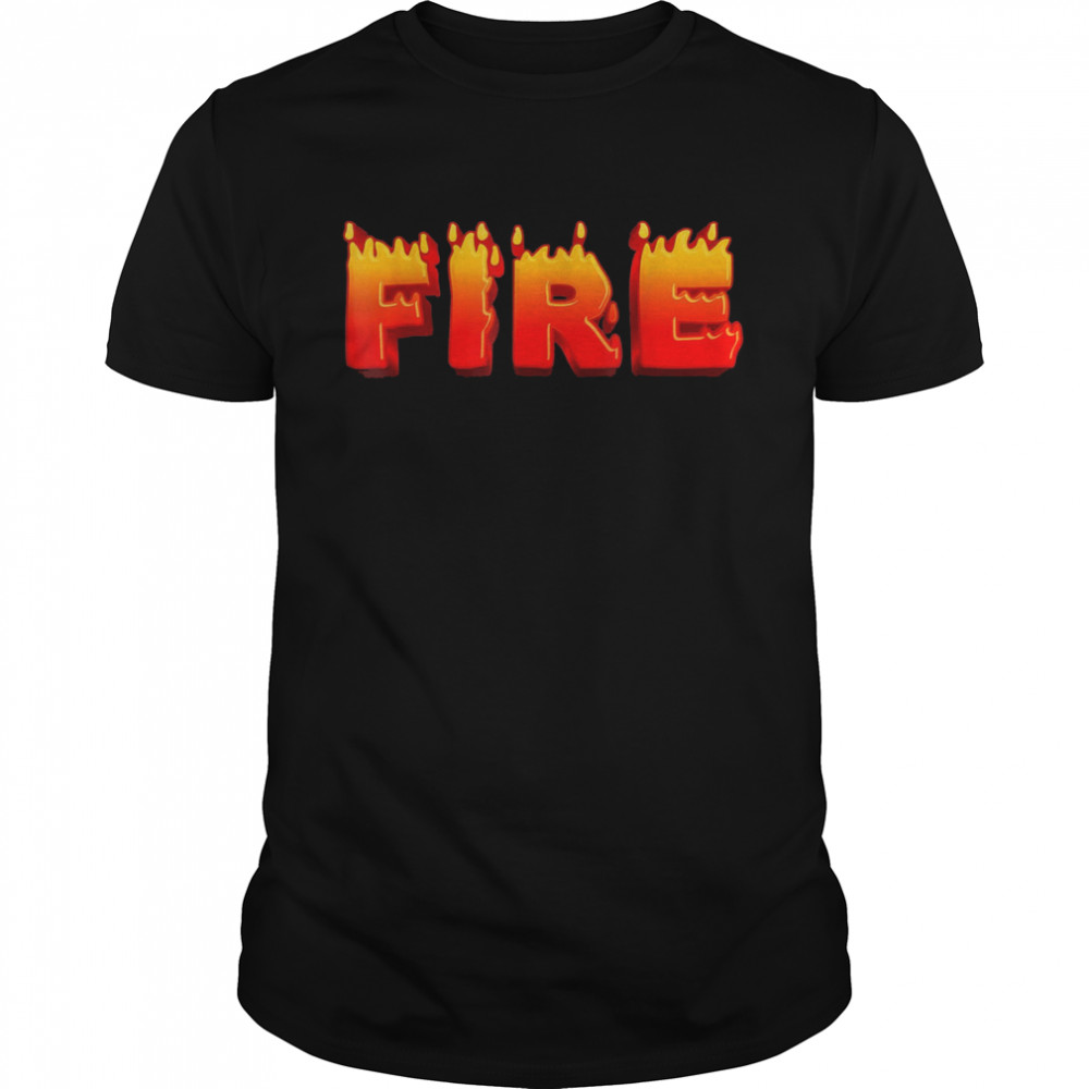 Family Halloween Costume Fire Ice Couple Matching Party T-Shirt