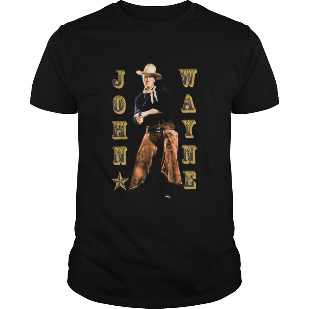 John Wayne Gunfighter Man Of Grit shirt