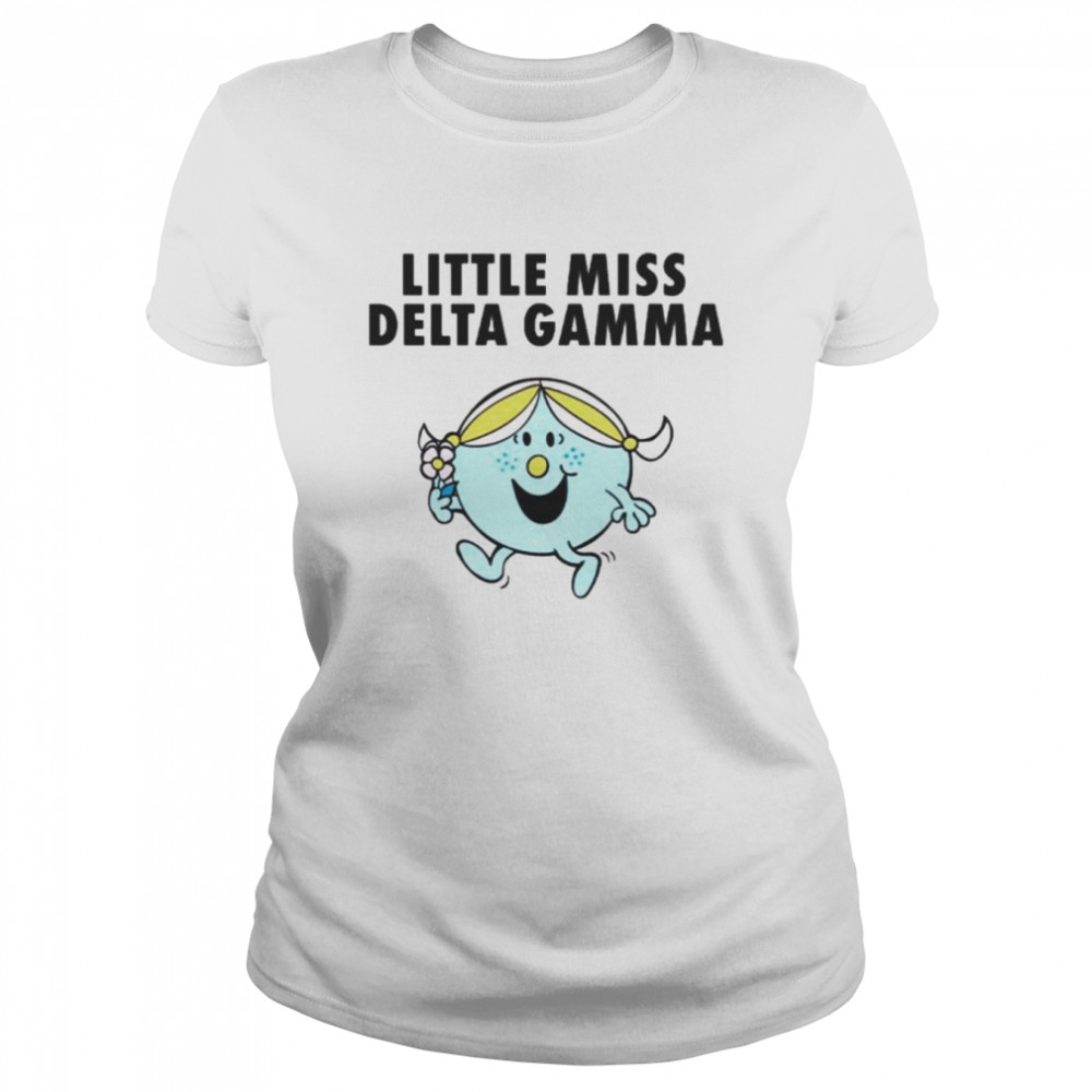 Little miss delta gamma shirt Classic Women's T-shirt