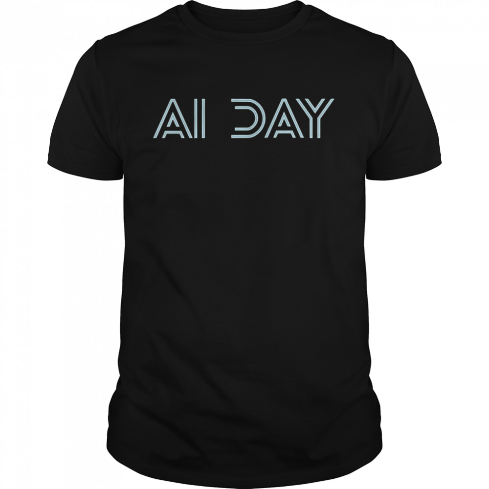 Logo Tesla’s Ai Day shirt