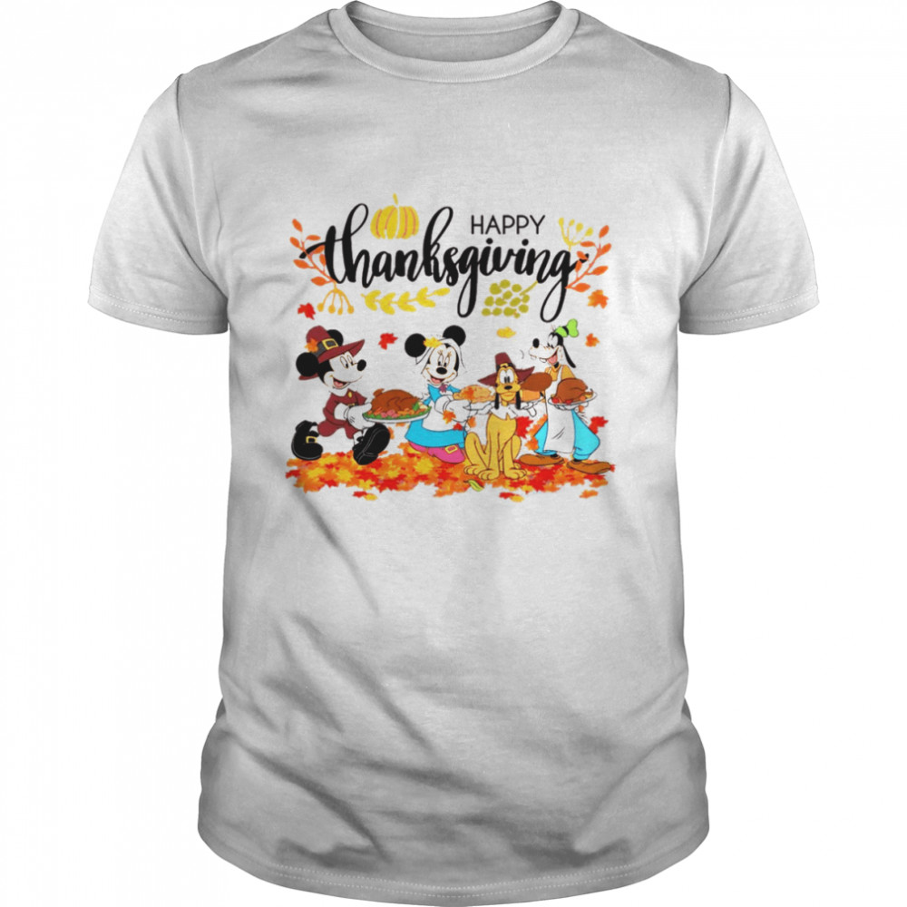 Mickey Mouse Thanksgiving T Classic Men's T-shirt