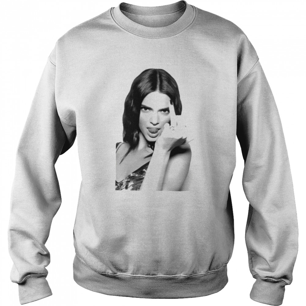 Middle Finger Kylie Jenner Kardashian shirt Unisex Sweatshirt