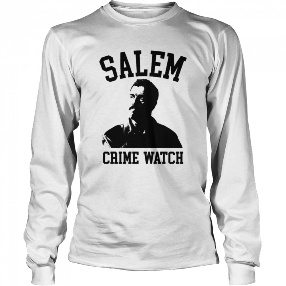 Movie Hubie Halloween Salem Crime Watch shirt Long Sleeved T-shirt