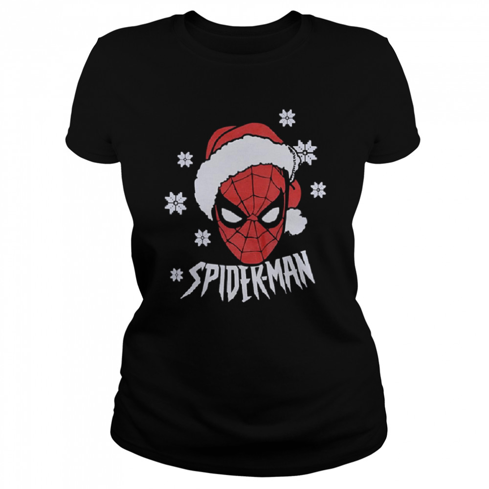 Santa Spiderman Christmas T- Classic Women's T-shirt