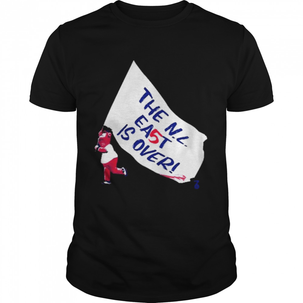 The Seven Six Apparel Blooper Flag The Nl Ea5t Is Over Shirt