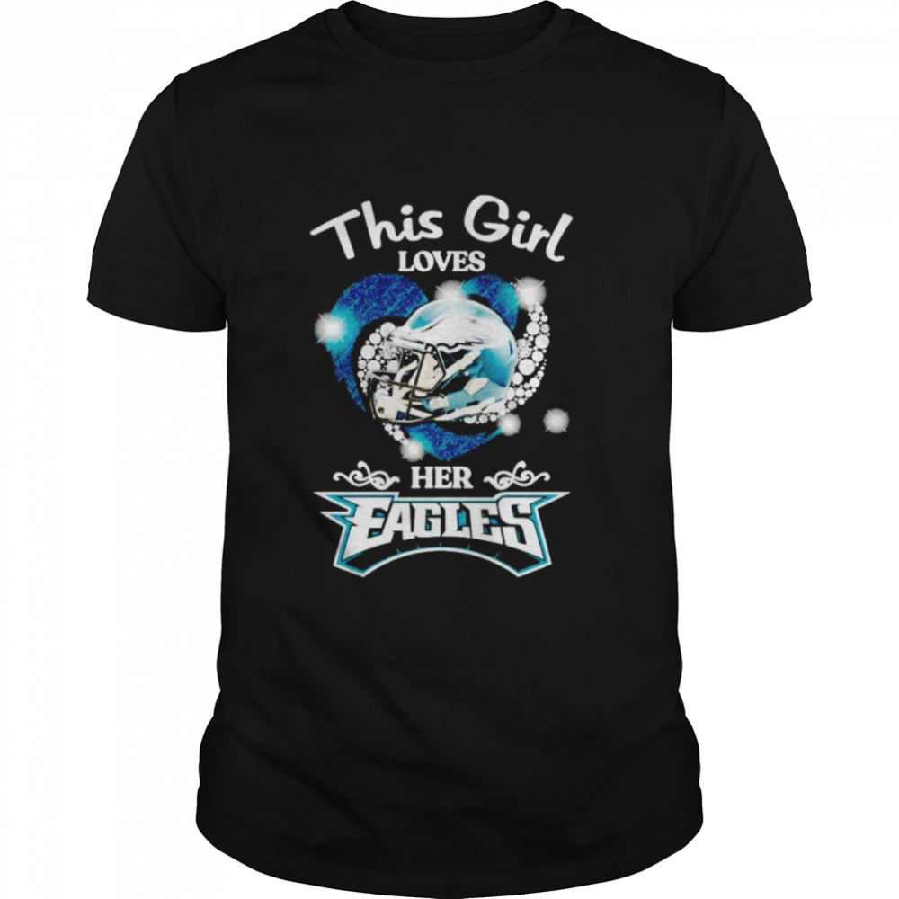 This girl loves her Eagles shirt