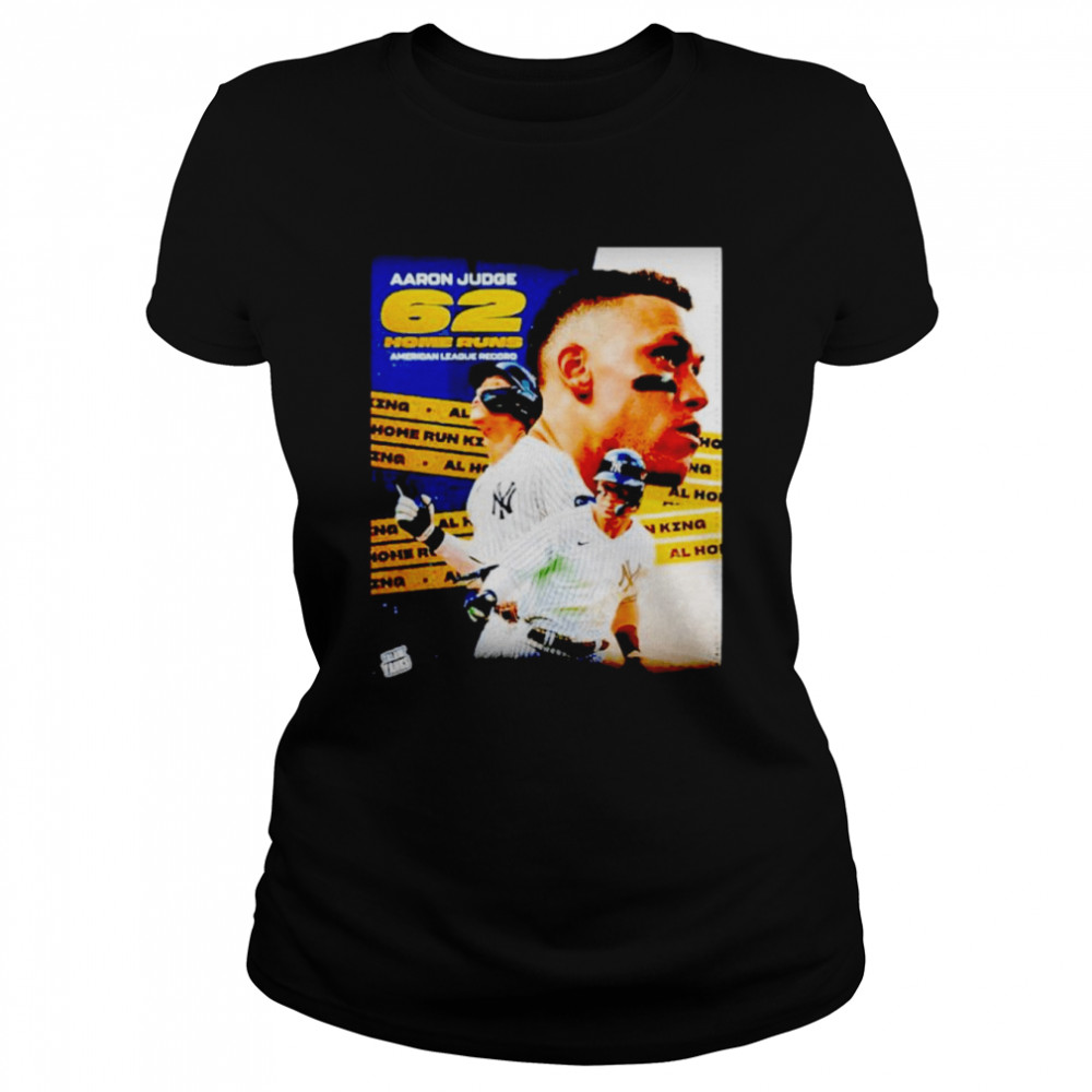 Aaron Judge 62Nd Home Run Baseball Outfielder shirt Classic Women's T-shirt