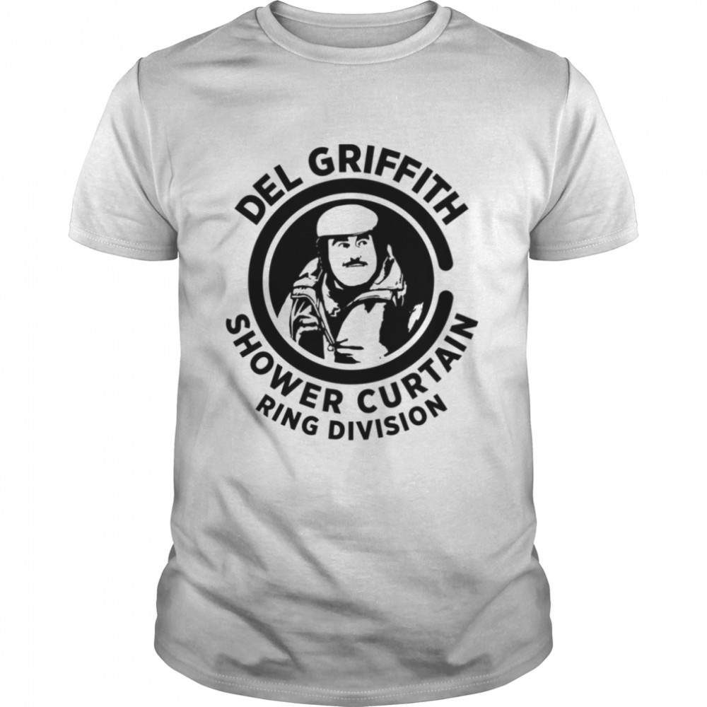 Del Griffith Shower Curtain Ring Division Uncle Buck shirt