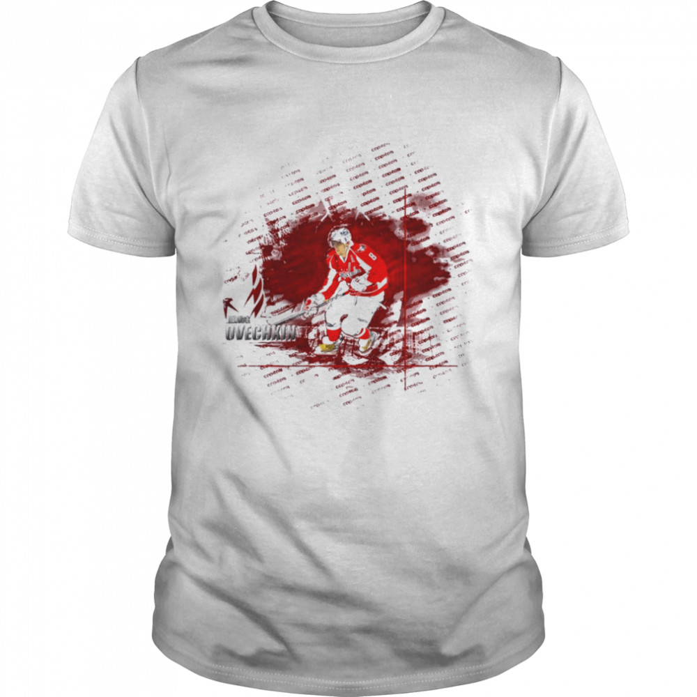 Et Mené À La Alexander Ovechkin Ice Hockey shirt