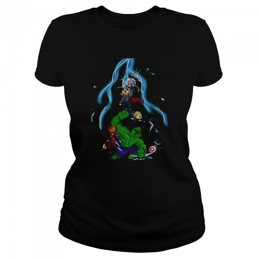 Funny Infinity War Avongers shirt Classic Women's T-shirt