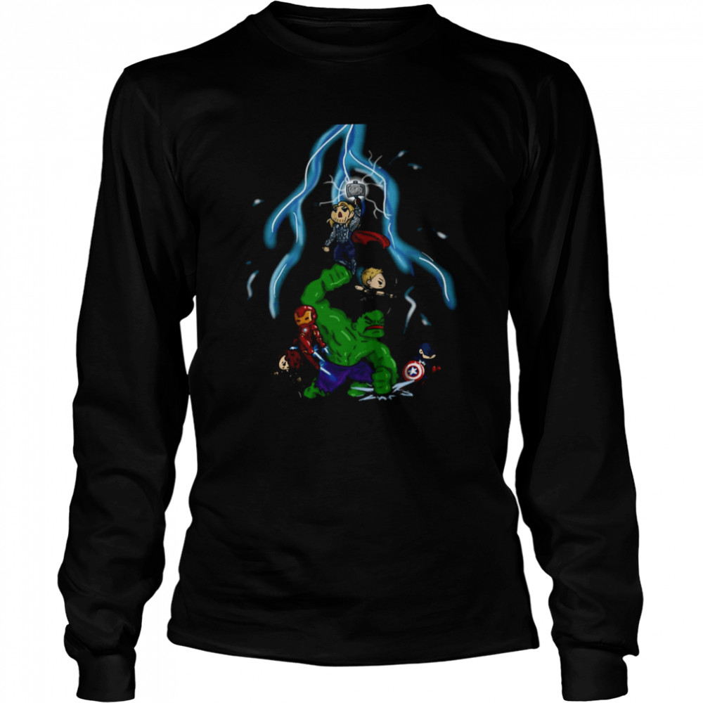 Funny Infinity War Avongers shirt Long Sleeved T-shirt