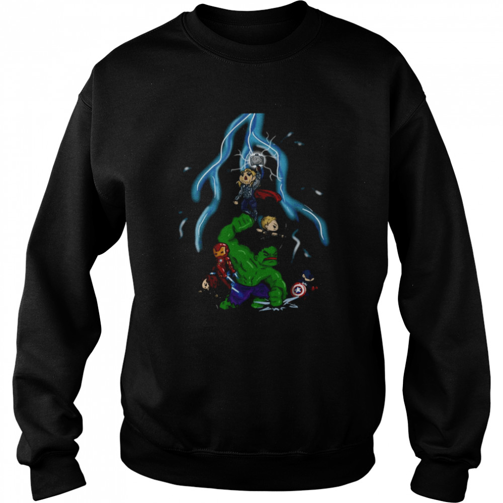 Funny Infinity War Avongers shirt Unisex Sweatshirt
