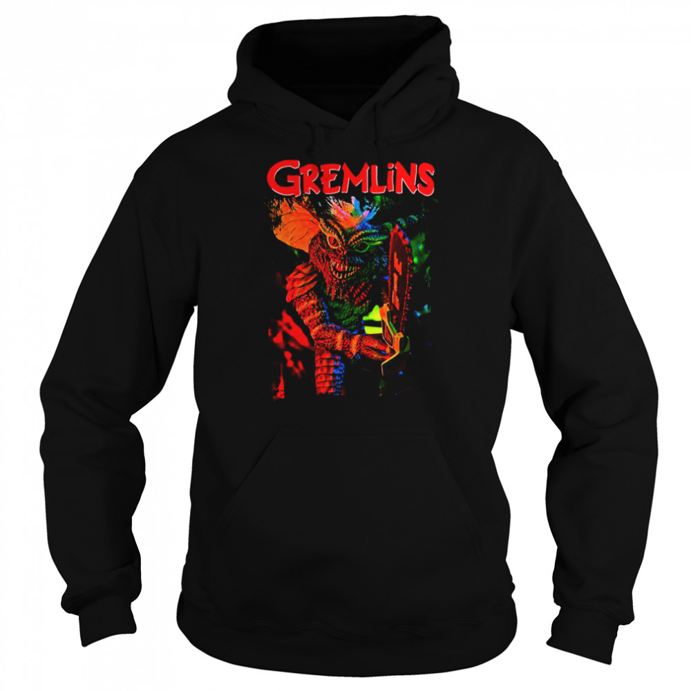 Gremlins Stripe Horror Design Mogwai shirt Unisex Hoodie