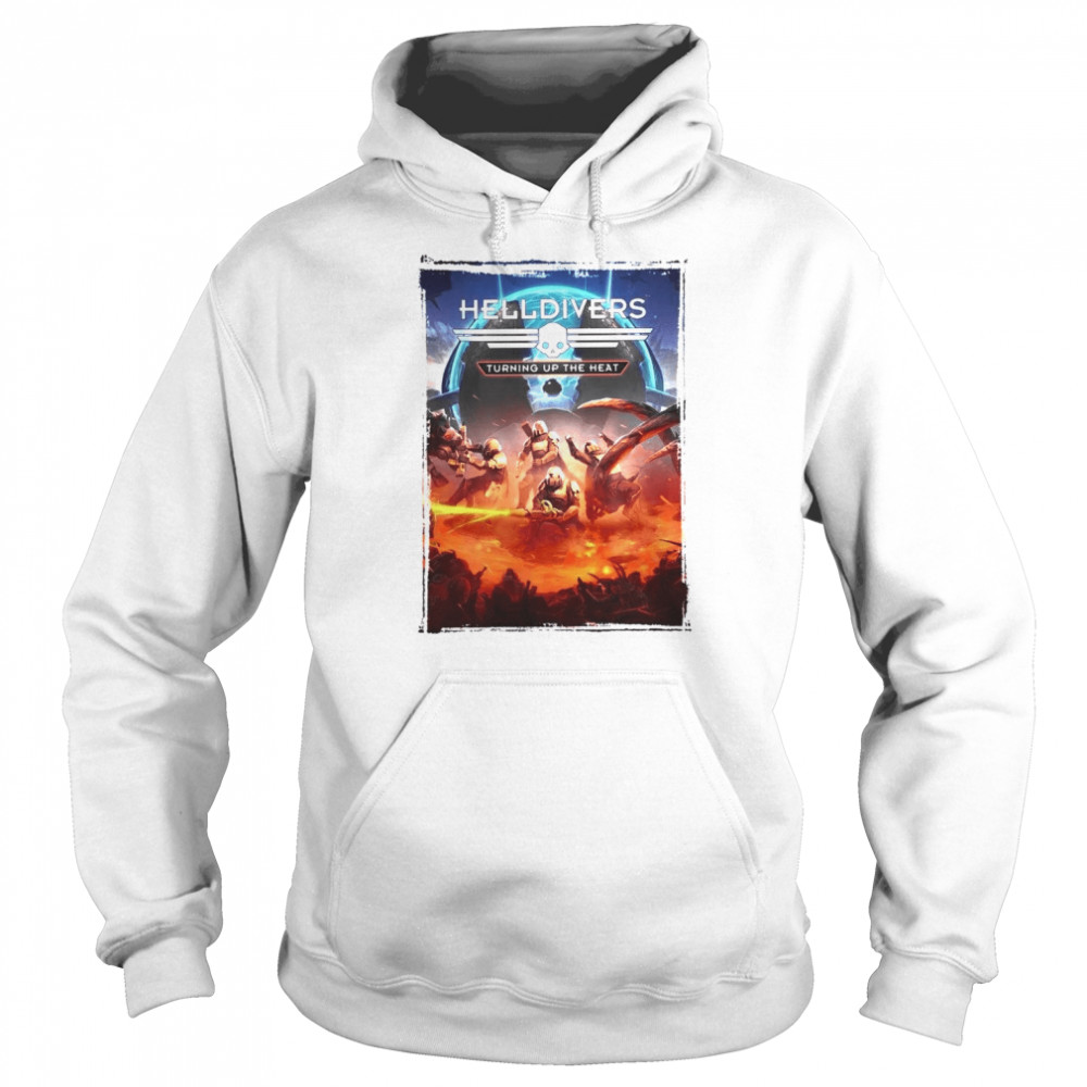 Helldivers Aircraft Game Video Game Ww2 Bowmore Hell Red Rising Darrow Aviation shirt Unisex Hoodie