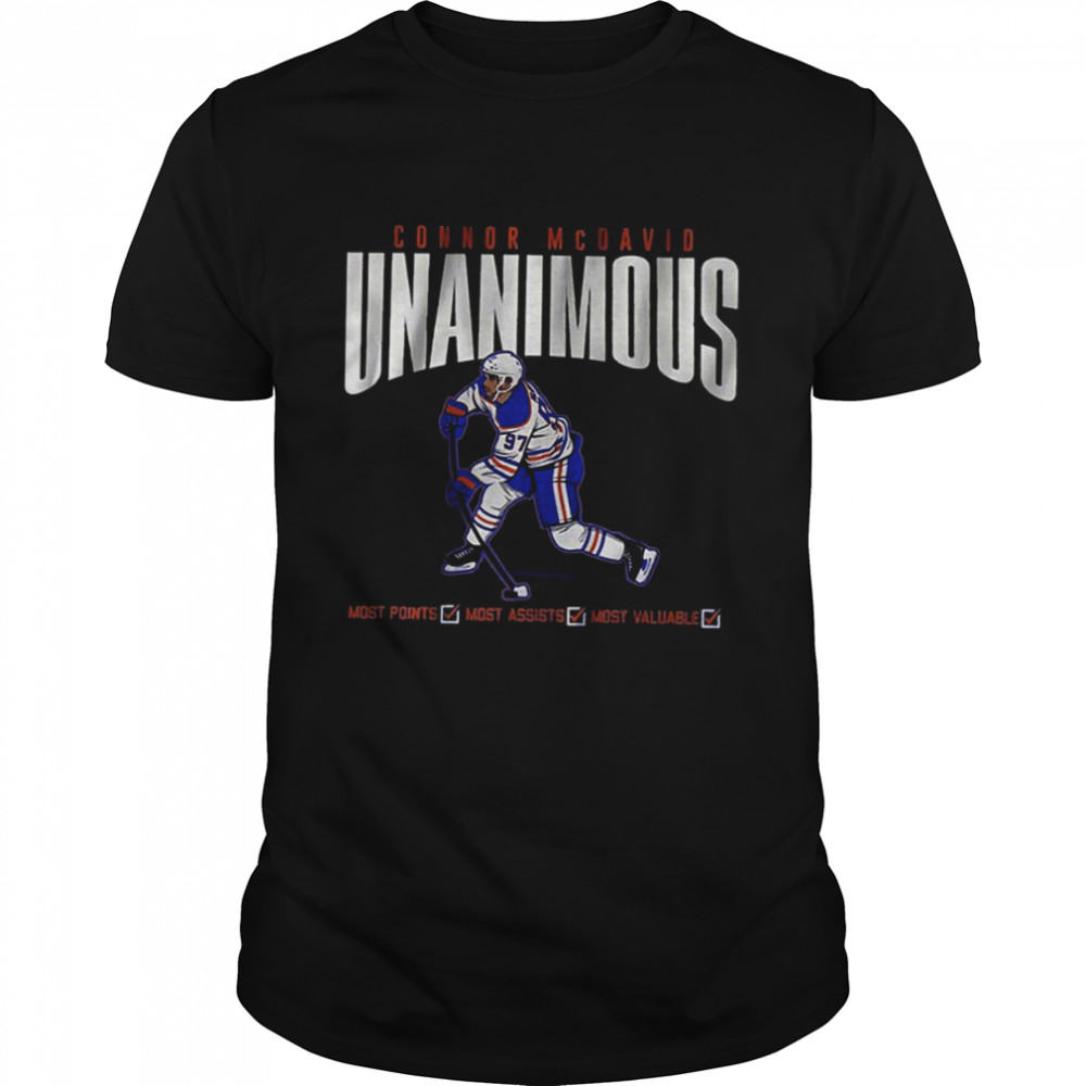 Ice Hockey Connor Mcdavid Unanimous shirt