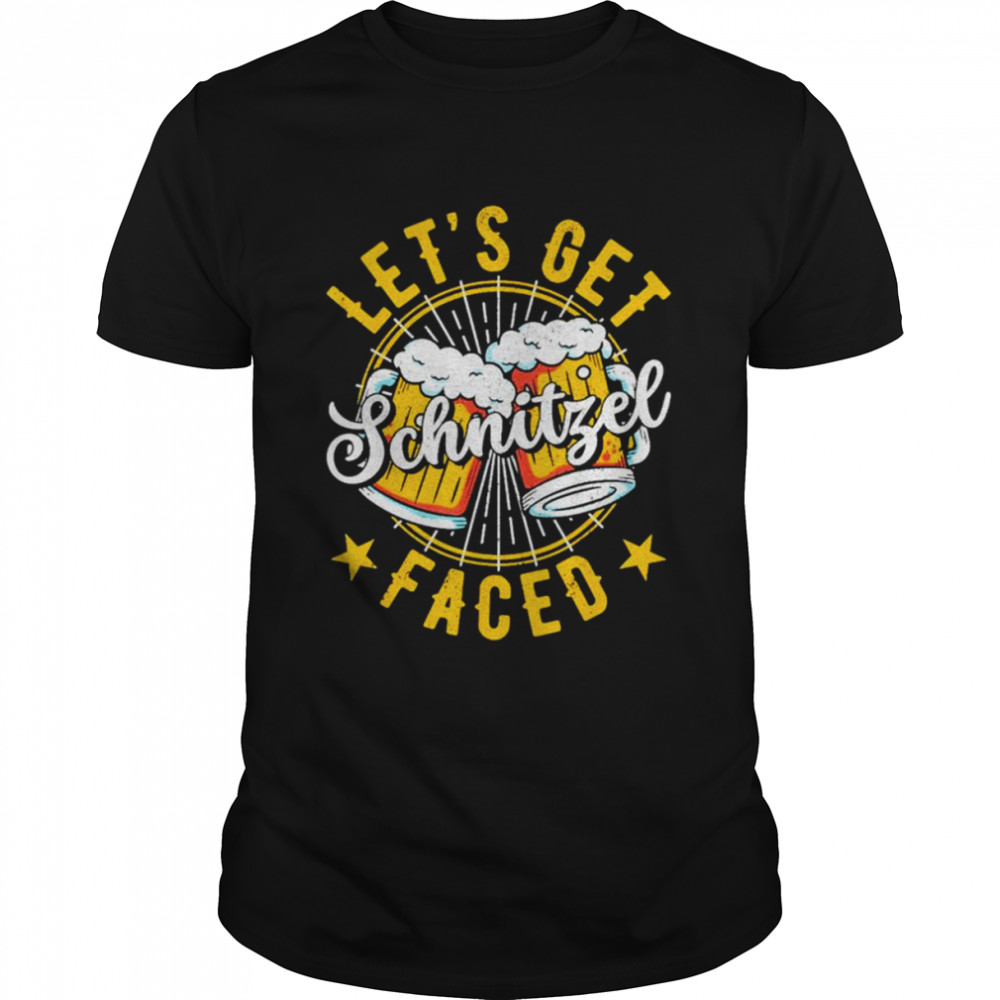 Let’s get schnitzel faced oktoberfest german shirt