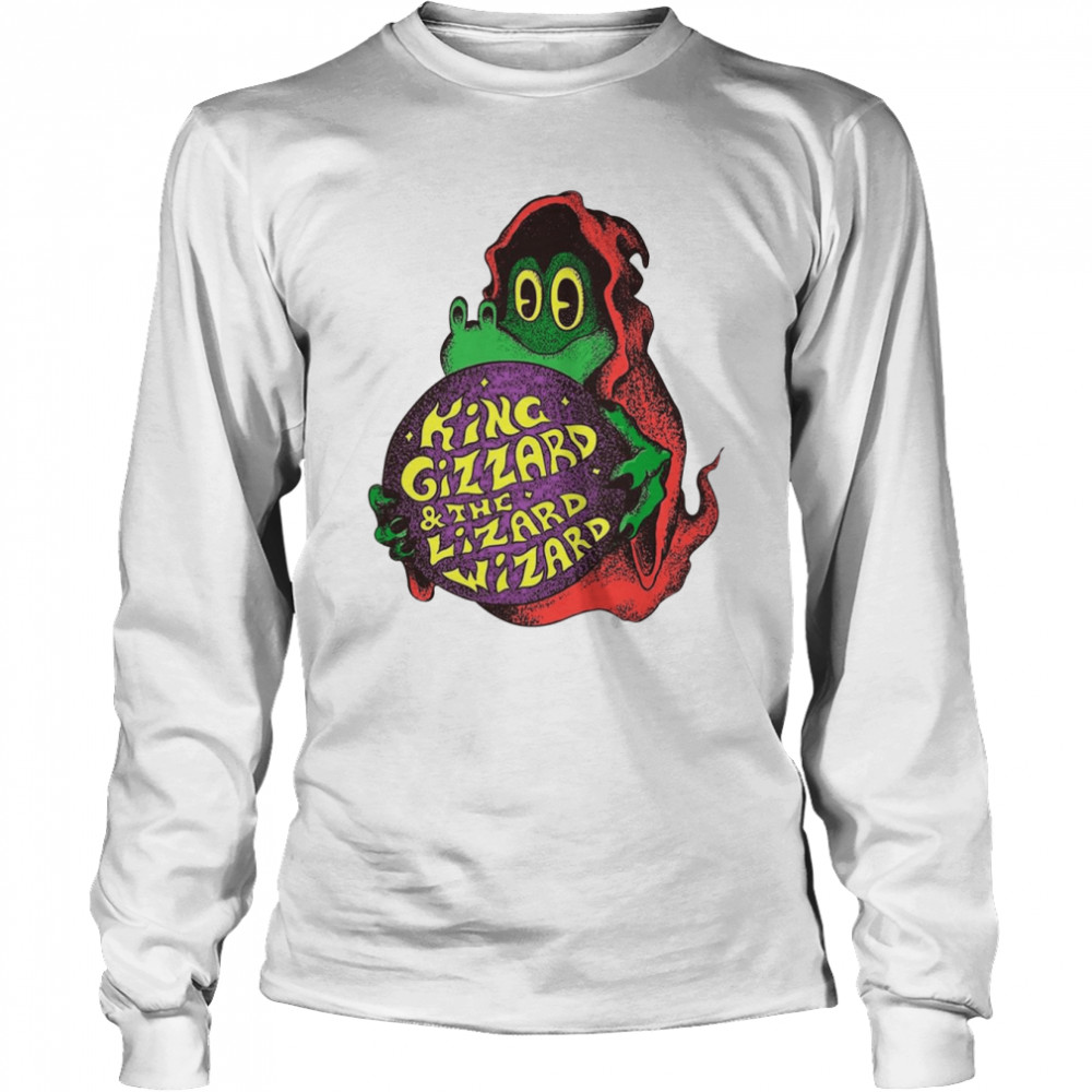 Lizard Wizard Gizzfest King Gizzard The Lizard Wiz shirt Long Sleeved T-shirt
