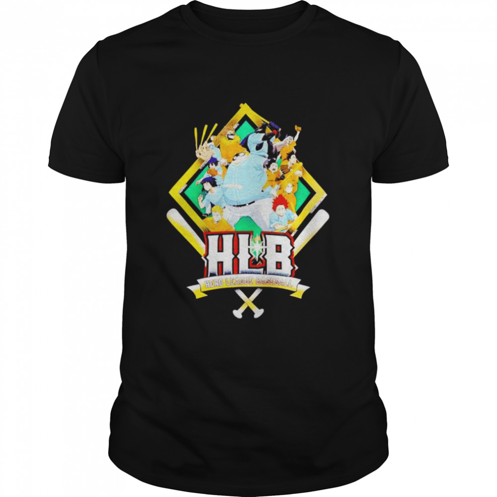 My Hero Academia Hero League Baseball shirt
