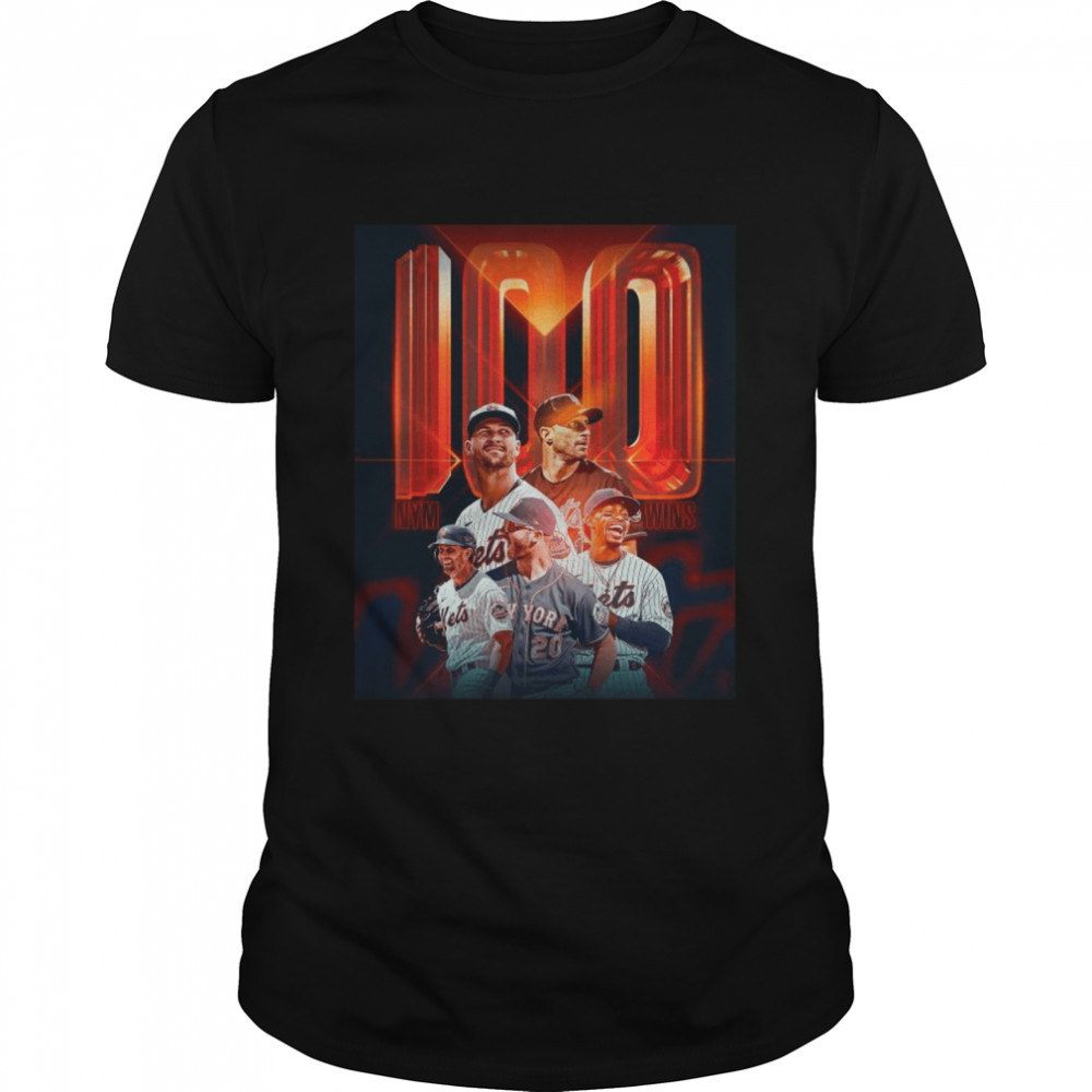 New York Mets Team 100 Wins shirt
