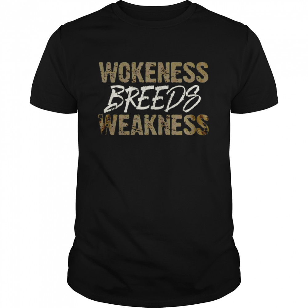 Wokeness breeds weakness shirt Classic Men's T-shirt