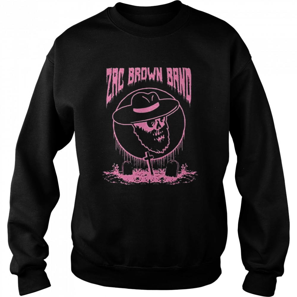 Zac Brown Band Halloween 2022 Skull Logo Unisex Sweatshirt