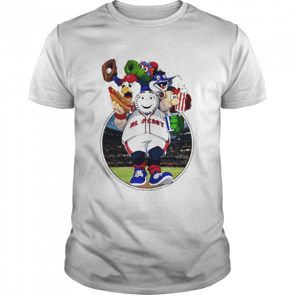 All Mascot NL East Baseball 2022 Shirt