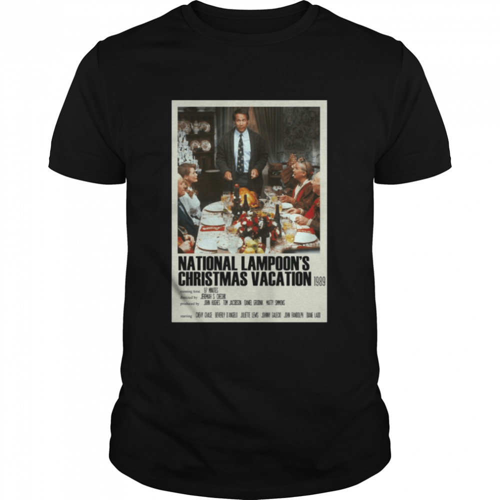 Alternative Poster Art Movie National Lampoon’s Christmas Vacation 1989 shirt
