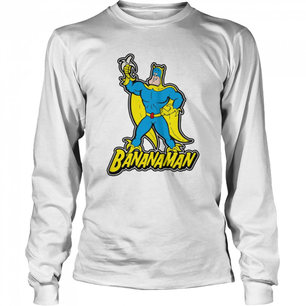 Banana Bananaman shirt Long Sleeved T-shirt