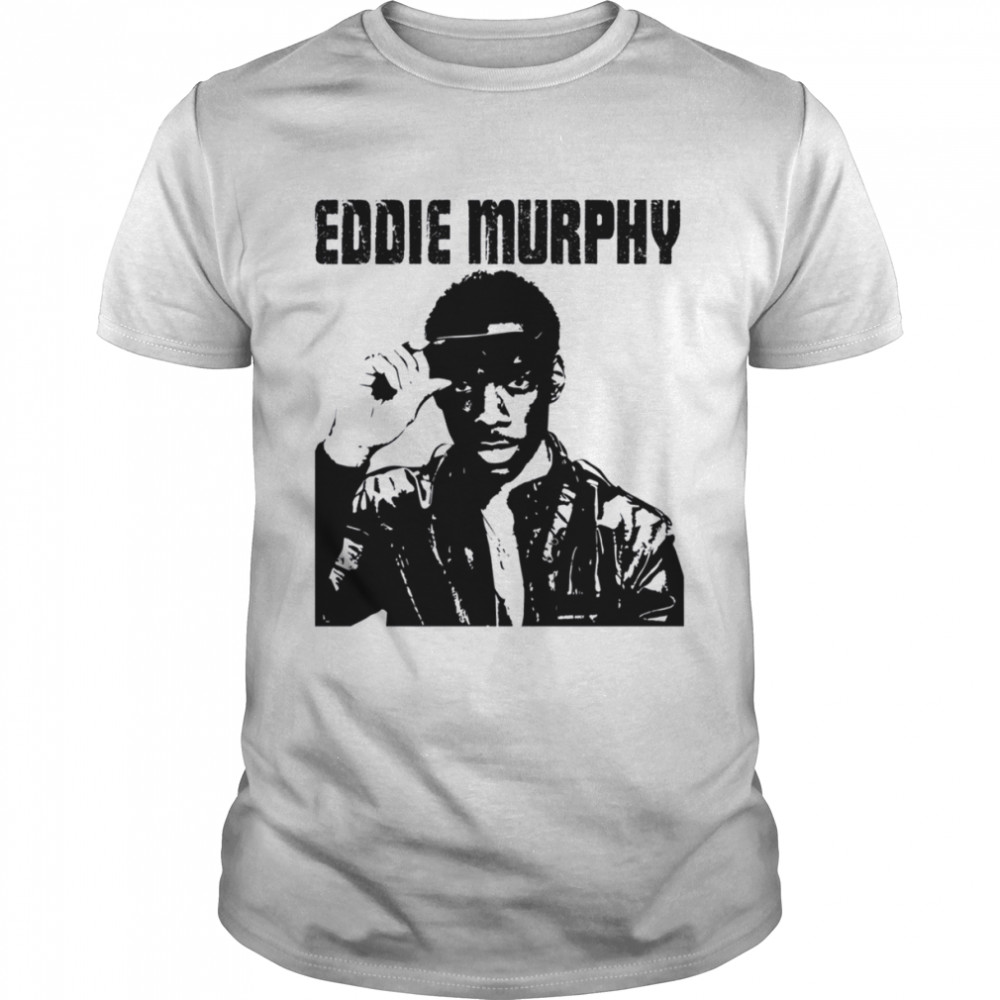 Black And White Portrait Eddie Murphy shirt