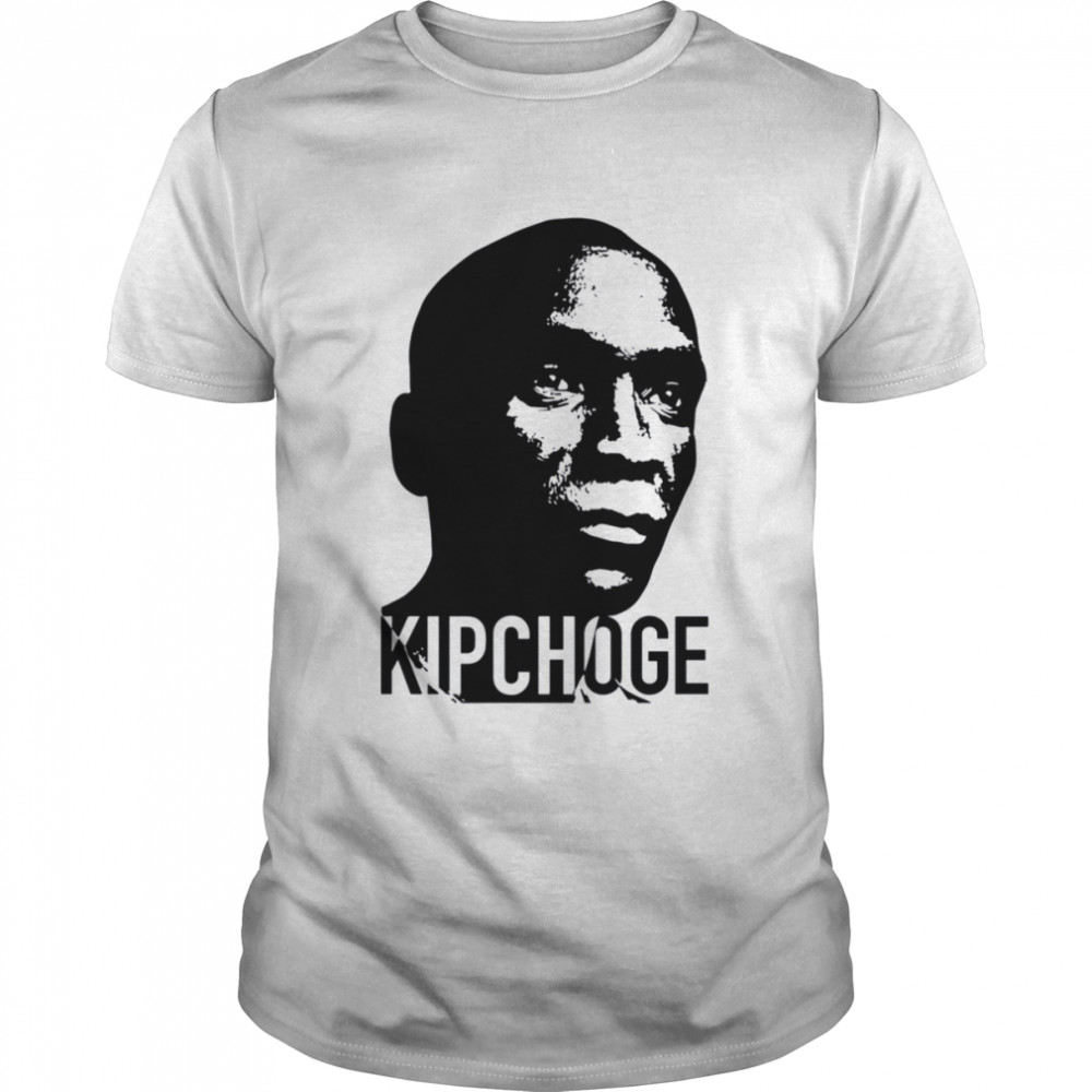 Black And White Portrait Eliud Kipchoge shirt