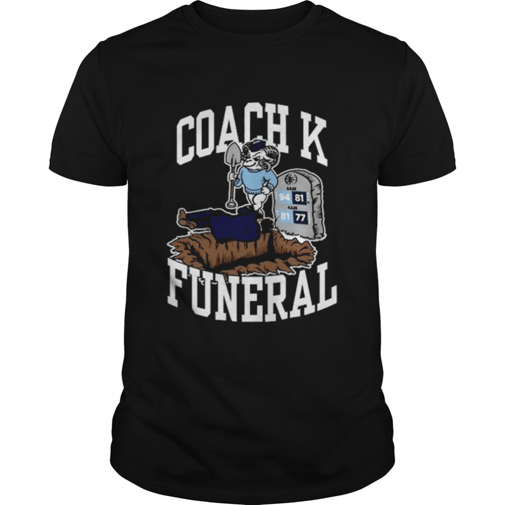 Coach K Funeral Barstool Sports 2022  Classic Men's T-shirt