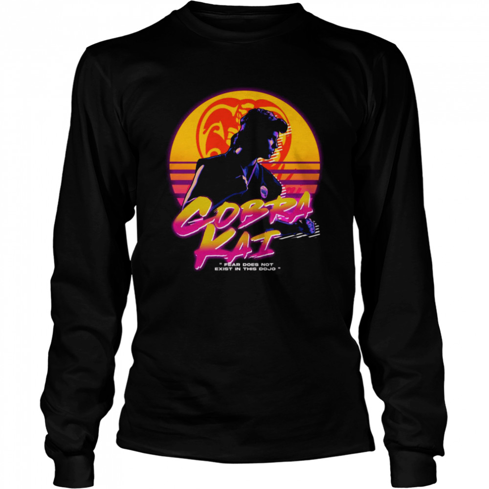 Fear Does Not Exist In This Dojo Graphic shirt Long Sleeved T-shirt