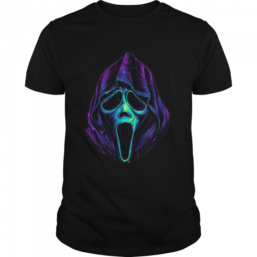 Glowing Ghost Ghostface shirt Classic Men's T-shirt