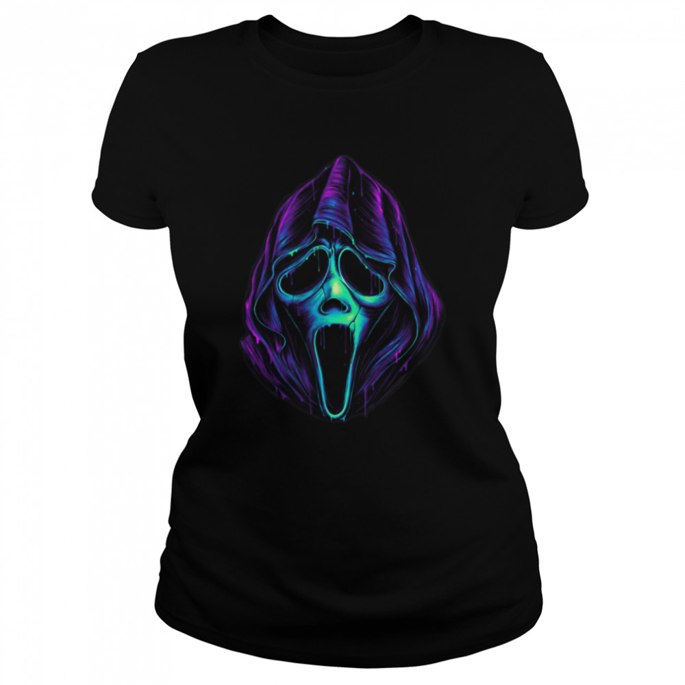 Glowing Ghost Ghostface shirt Classic Women's T-shirt