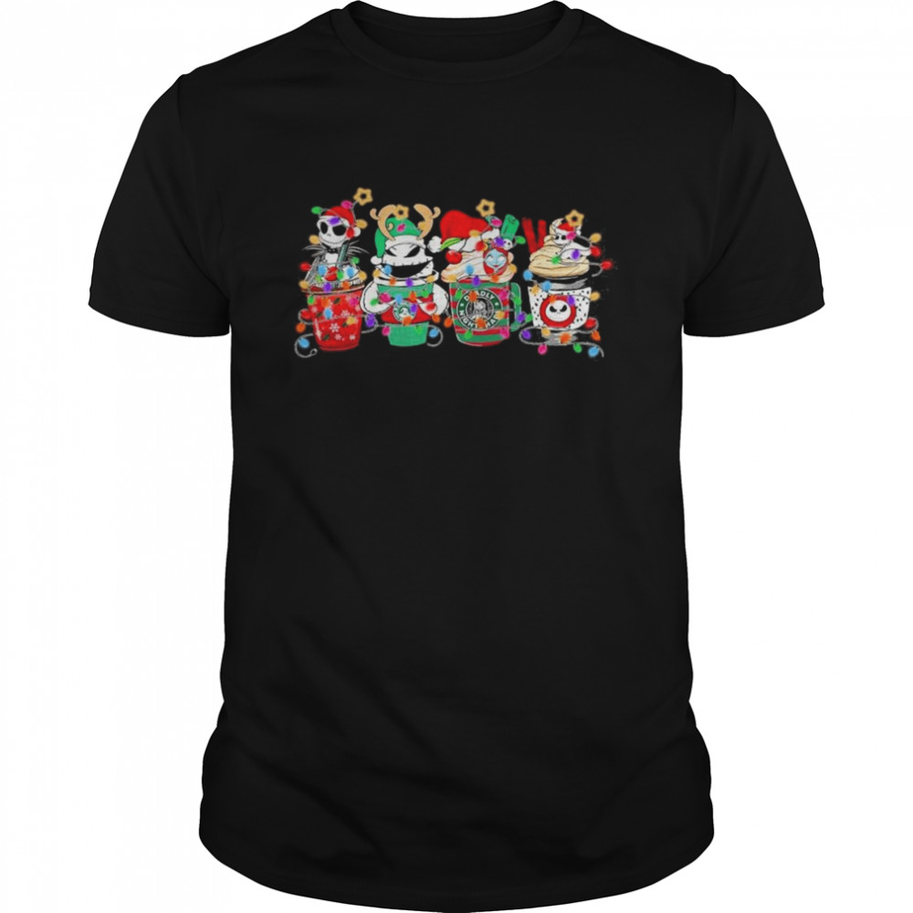 Jack Skellington and Sally Zero Nightmare Before Christmas Coffee Tea shirt