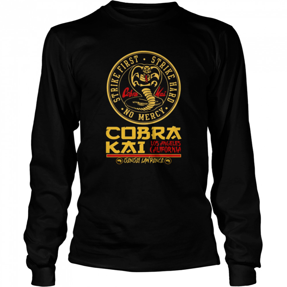Los Angles California Sensei Lawrence Graphic shirt Long Sleeved T-shirt
