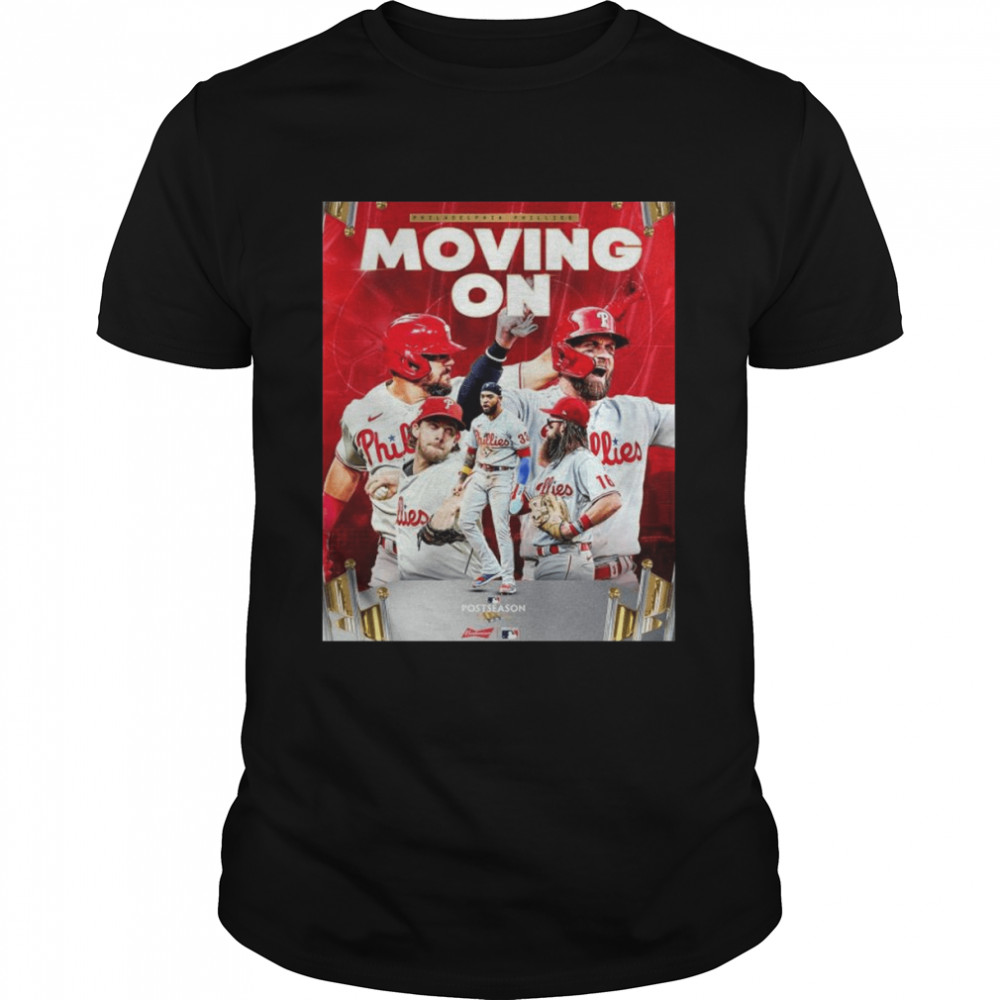 MLB Philadelphia Phillies Moving On Postseason 2022 Shirt