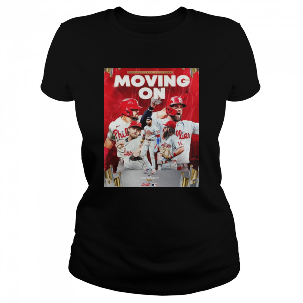 Philadelphia Phillies 2022 Postseason Moving on shirt Classic Women's T-shirt