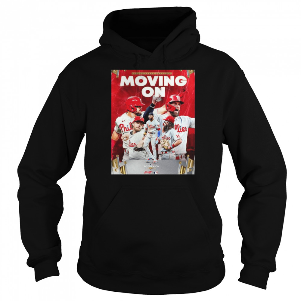 Philadelphia Phillies 2022 Postseason Moving on shirt Unisex Hoodie